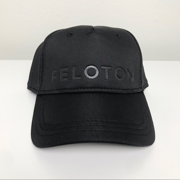 Peloton Accessories - NEW Peloton Logo Black Neoprene Baseball Hat
